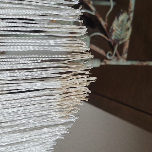 Antique Silk Lampshade - Picture 6 of 8